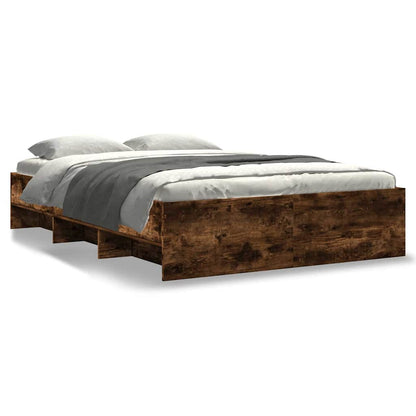 Giroletto senza Materasso Rovere Fumo 120x190 cm in Truciolato | homemem39