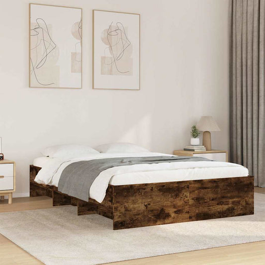 Giroletto senza Materasso Rovere Fumo 120x190 cm in Truciolato | homemem39
