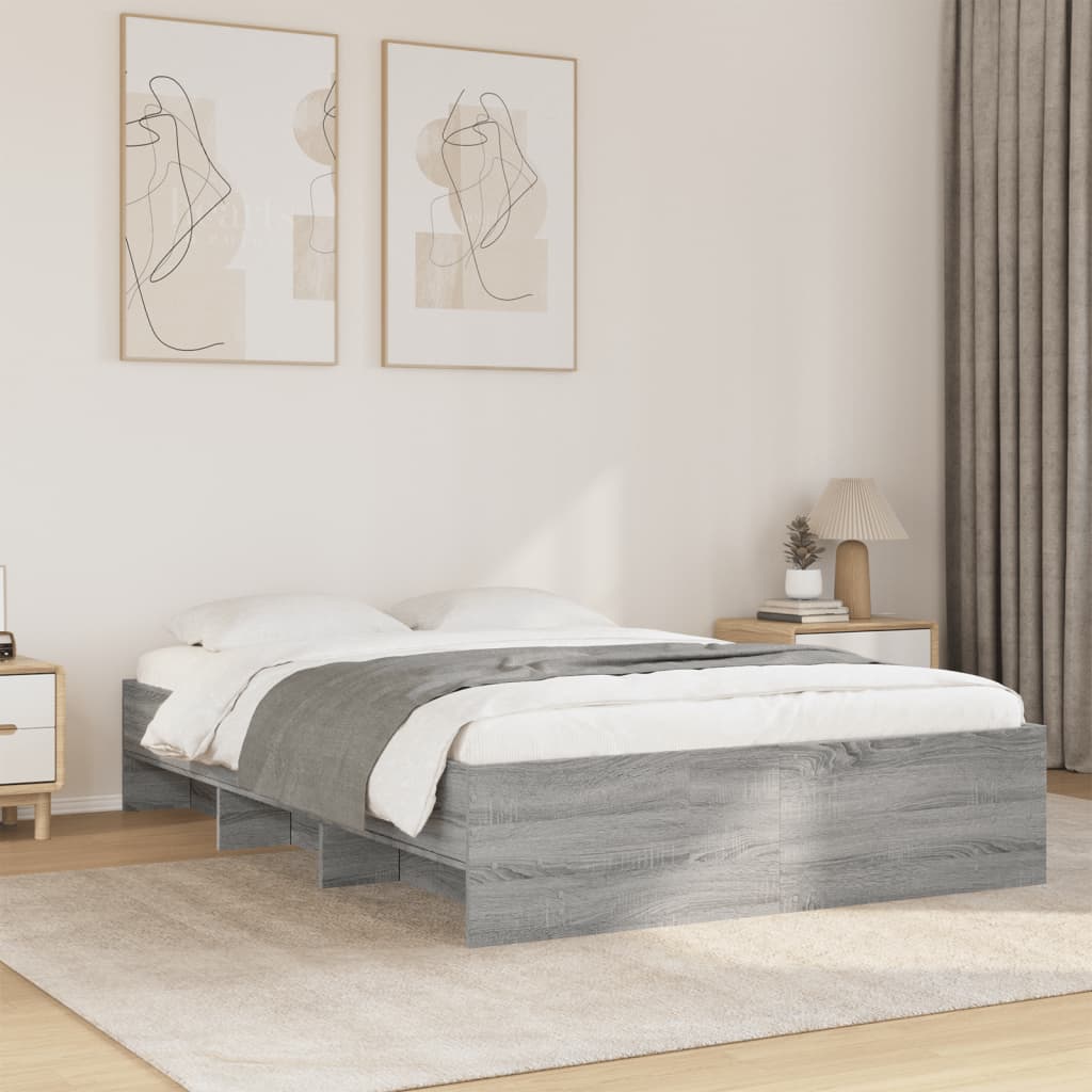 Giroletto Grigio Sonoma 120x190 cm in Legno Multistrato | homemem39