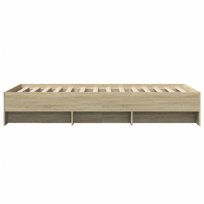 Giroletto senza Materasso Rovere Sonoma 90x190 cm in Truciolato | homemem39