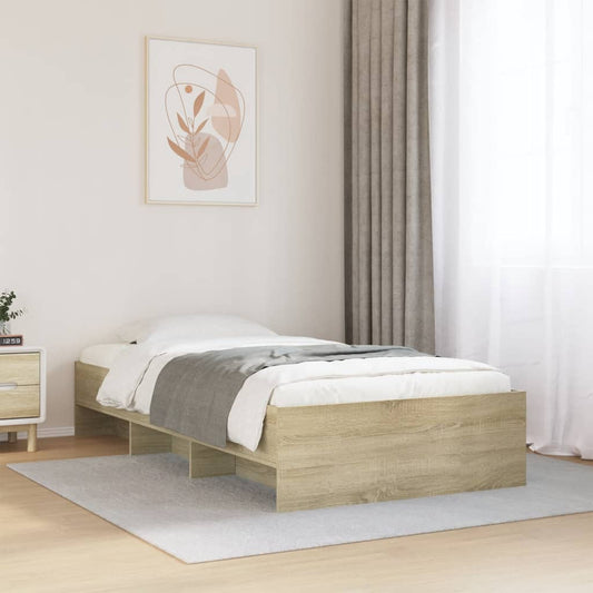 Giroletto senza Materasso Rovere Sonoma 90x190 cm in Truciolato | homemem39