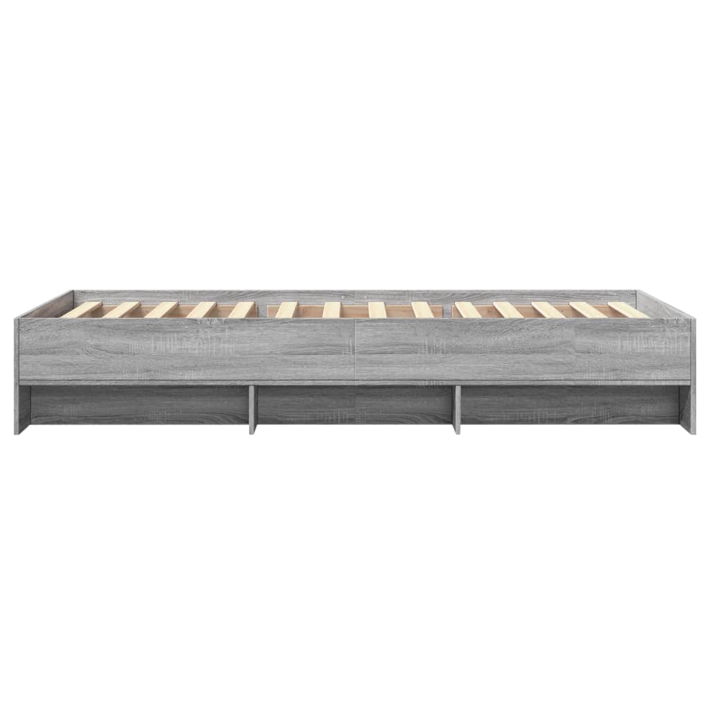 Giroletto Grigio Sonoma 90x190 cm in Legno Multistrato | homemem39