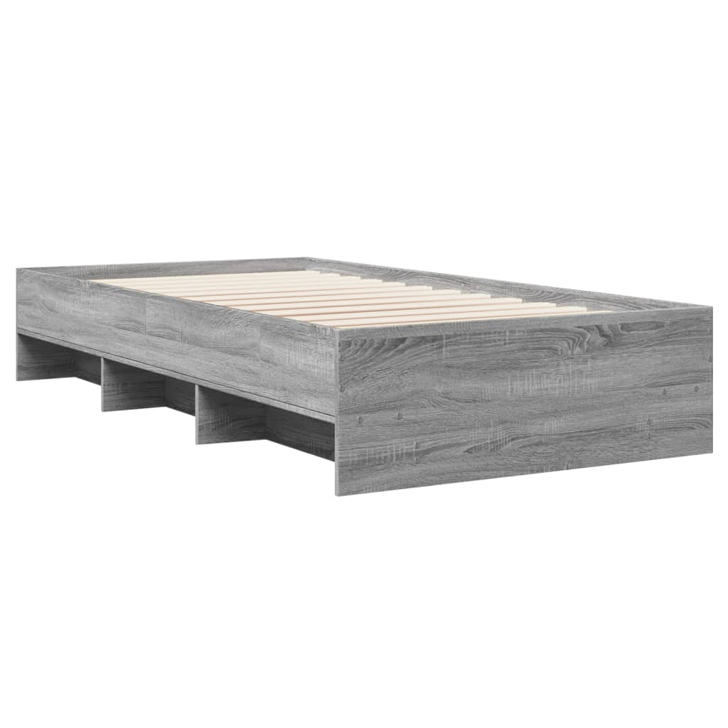 Giroletto Grigio Sonoma 90x190 cm in Legno Multistrato | homemem39