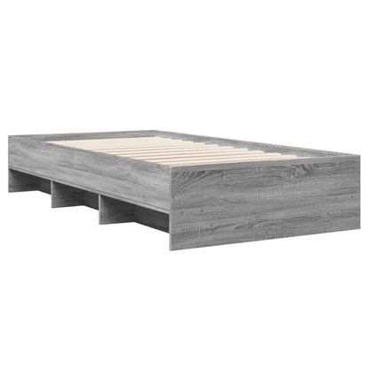 Giroletto Grigio Sonoma 90x190 cm in Legno Multistrato | homemem39