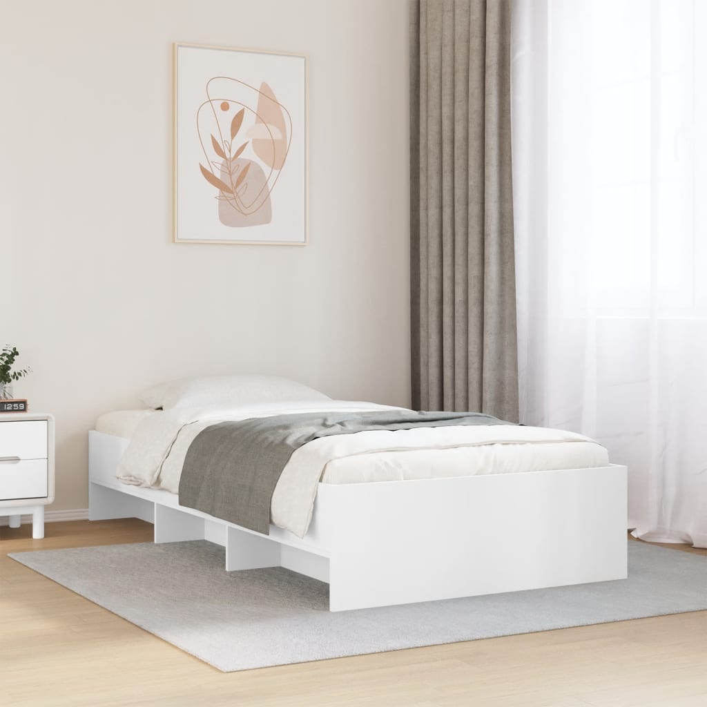 Giroletto Bianco 75x190 cm in Legno Multistrato | homemem39