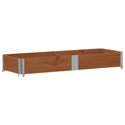 Paretale per Pallet Marrone 150x50cm in Legno Massello di Pino | homemem39