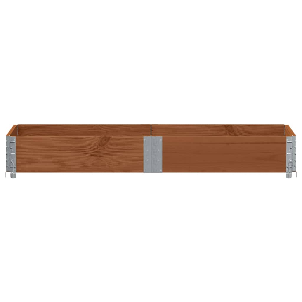 Paretale per Pallet Marrone 150x50cm in Legno Massello di Pino | homemem39