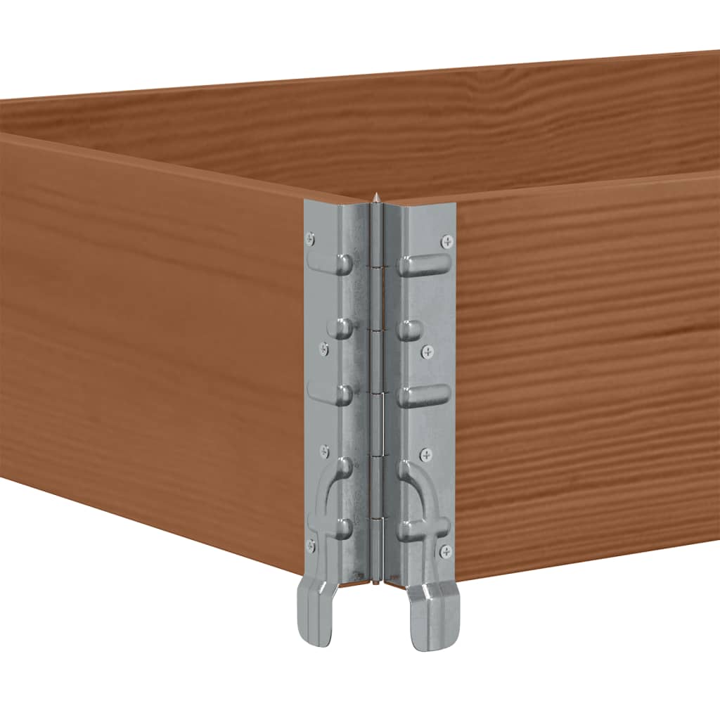 Paretale per Pallet Marrone 150x50cm in Legno Massello di Pino | homemem39