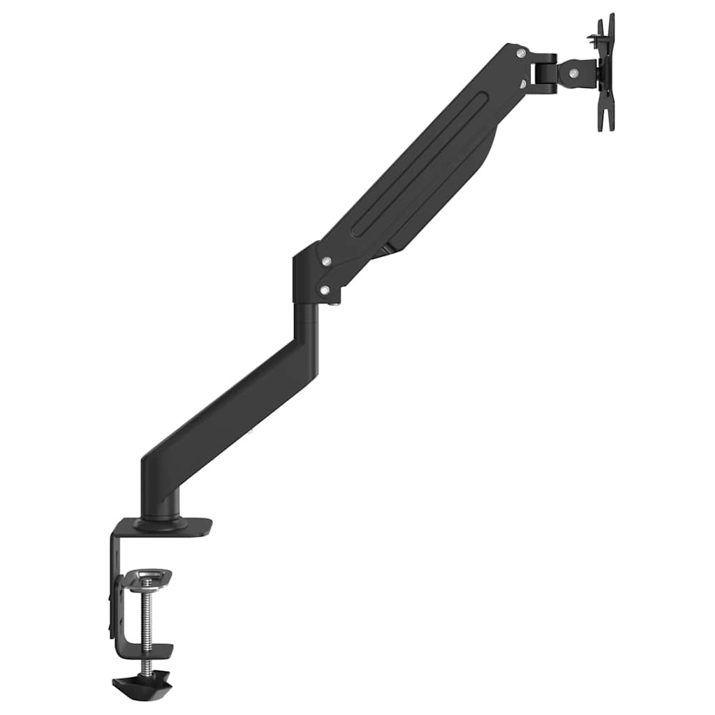 Braccio TV Singolo per Schermo Max 27 Pollici Molla a Gas 20 kg