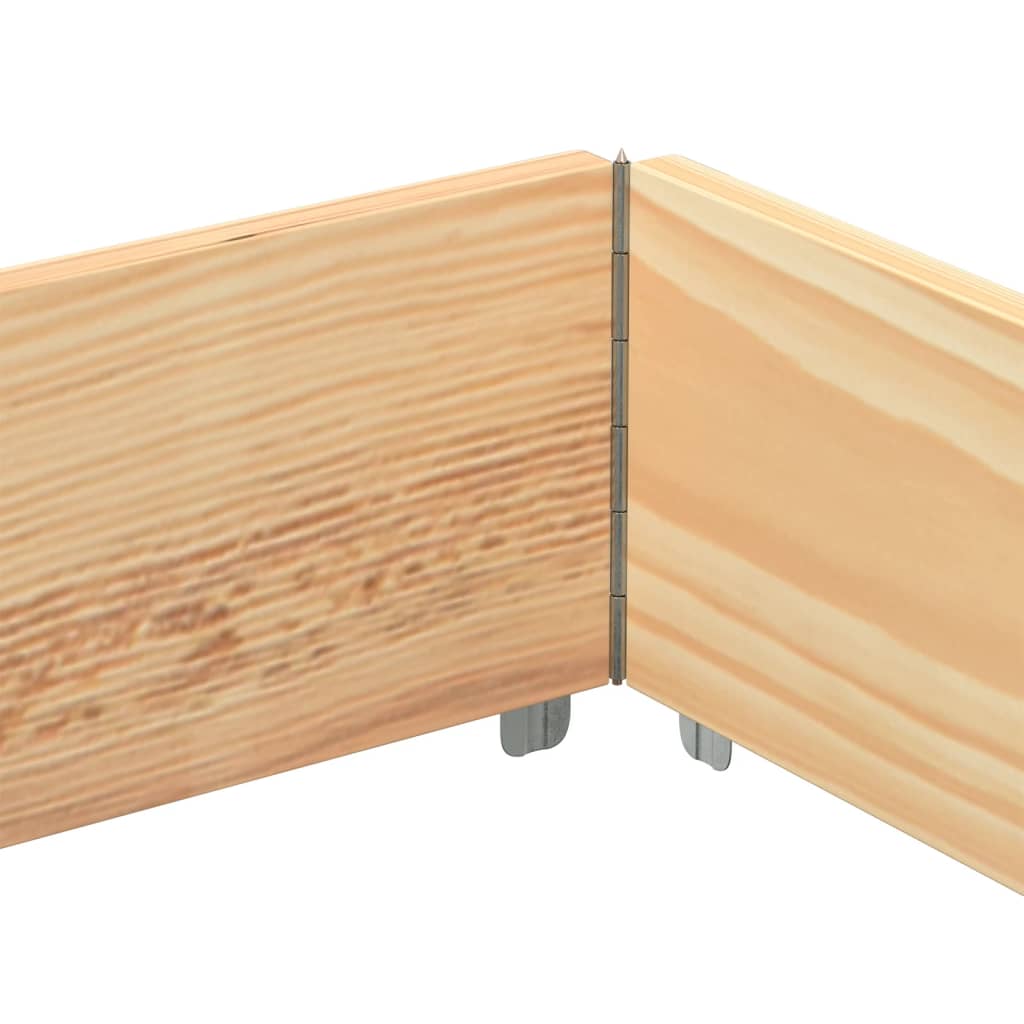 Fioriera da Giardino 80x60 cm in Legno Massello di Pino | homemem39