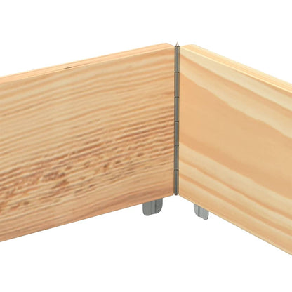Fioriera da Giardino 80x60 cm in Legno Massello di Pino | homemem39