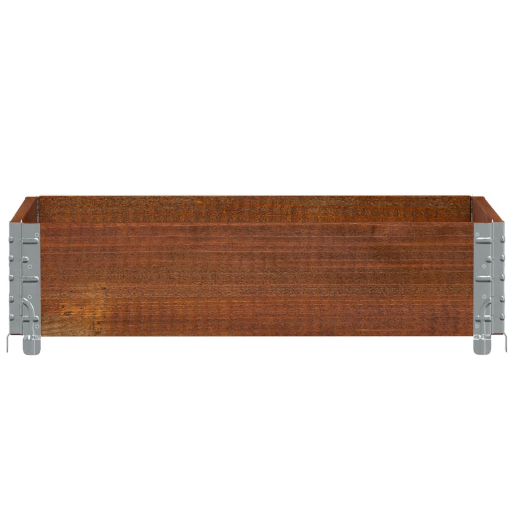 Fioriera da Giardino Marrone 80x60 cm Legno Massello di Pino | homemem39