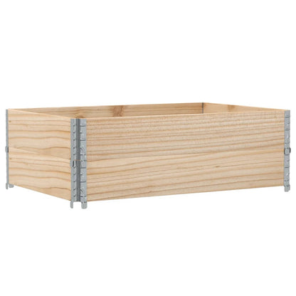Fioriera da Giardino Marrone 120x80 cm Legno Massello di Pino | homemem39