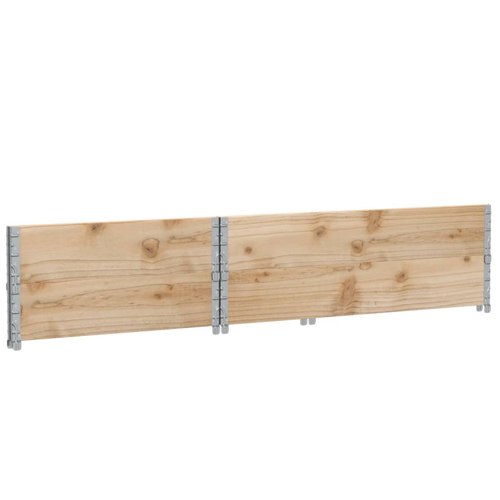 Fioriera da Giardino Marrone 120x80 cm Legno Massello di Pino | homemem39