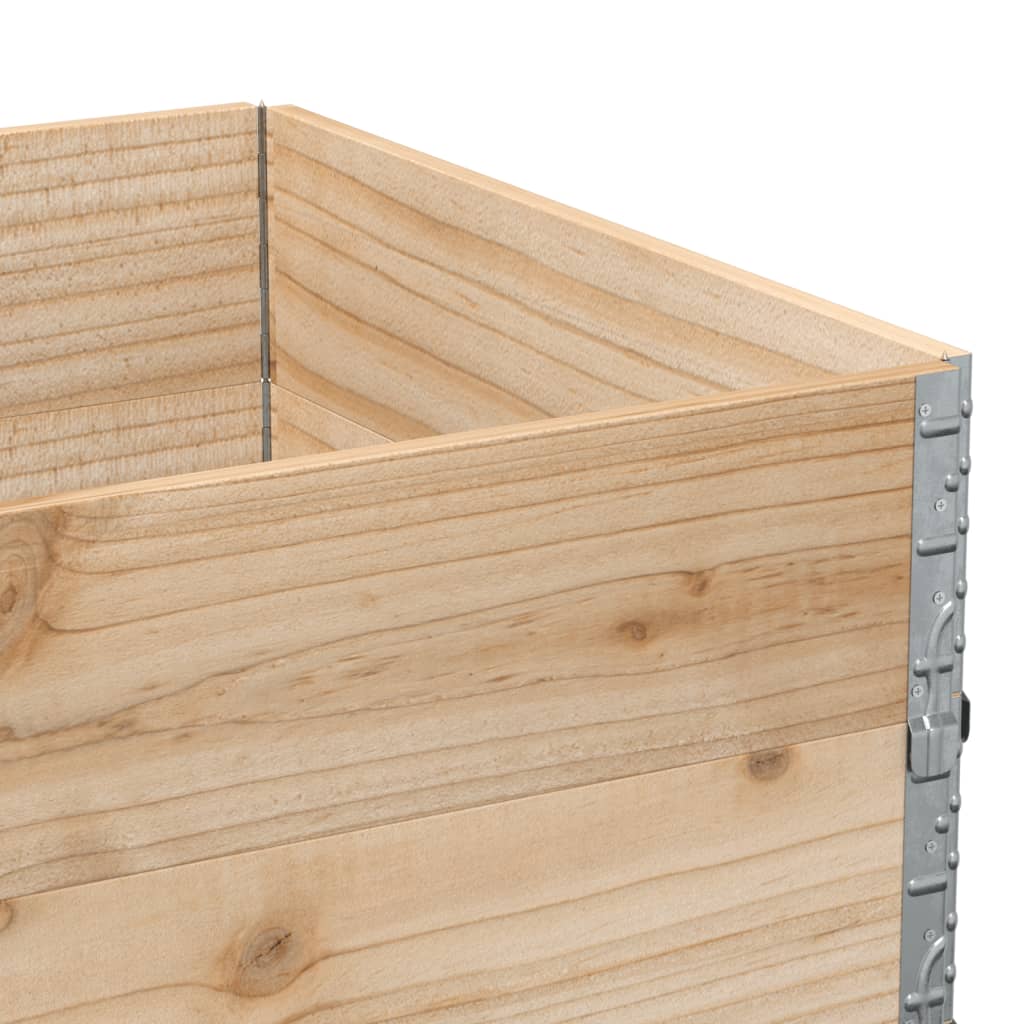 Fioriera da Giardino Marrone 120x80 cm Legno Massello di Pino | homemem39