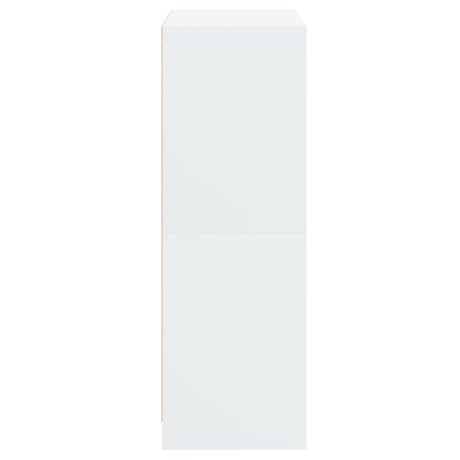 Credenza con Ante Bianca 68x37x109 cm Legno Multistrato - homemem39