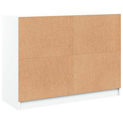 Credenza Bianca 102x37x75,5 cm in Truciolato