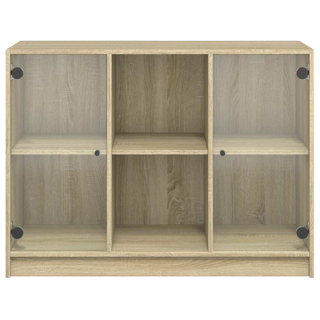 Credenza Rovere Sonoma 102x37x75,5 cm in Legno Multistrato - homemem39