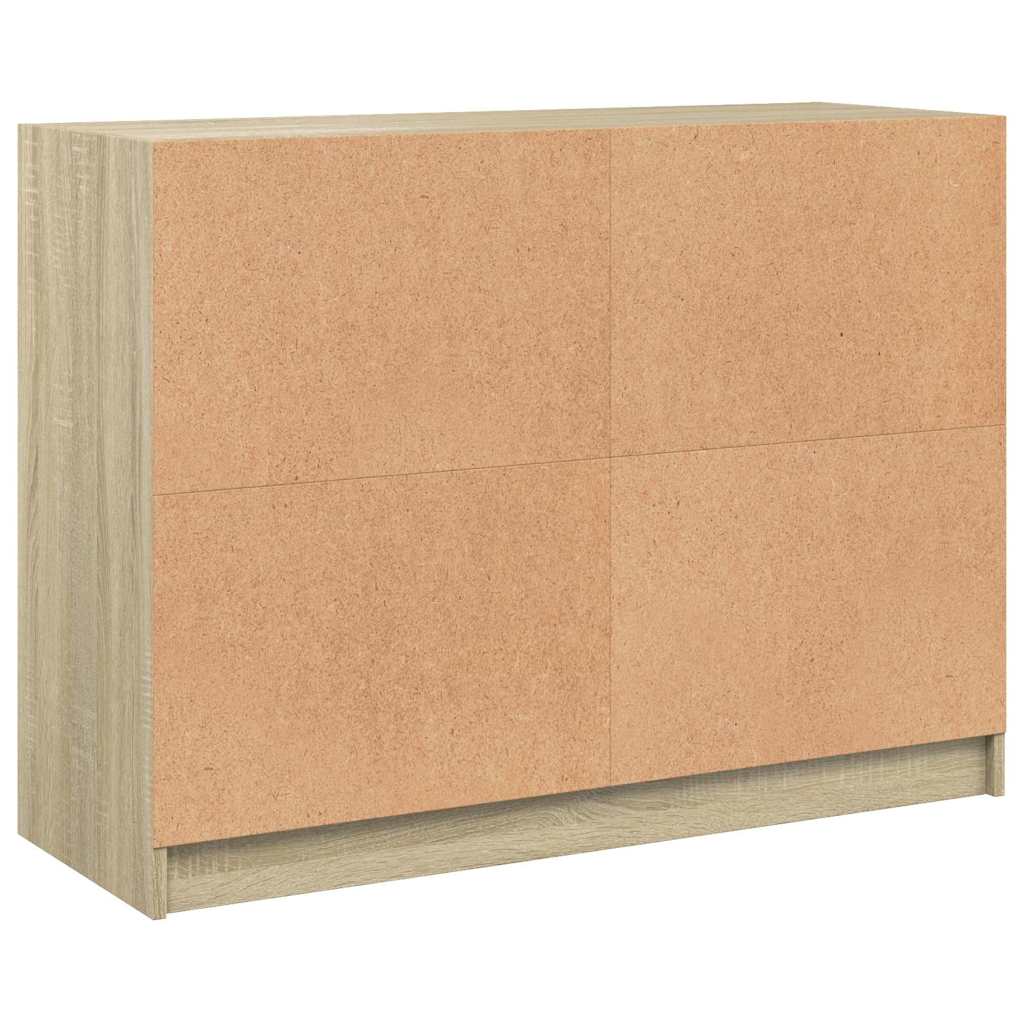Credenza Rovere Sonoma 102x37x75,5 cm in Legno Multistrato - homemem39