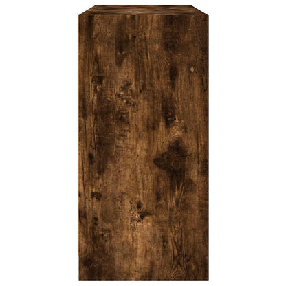 Credenza Rovere Fumo 102x37x75,5 cm in Legno Multistrato