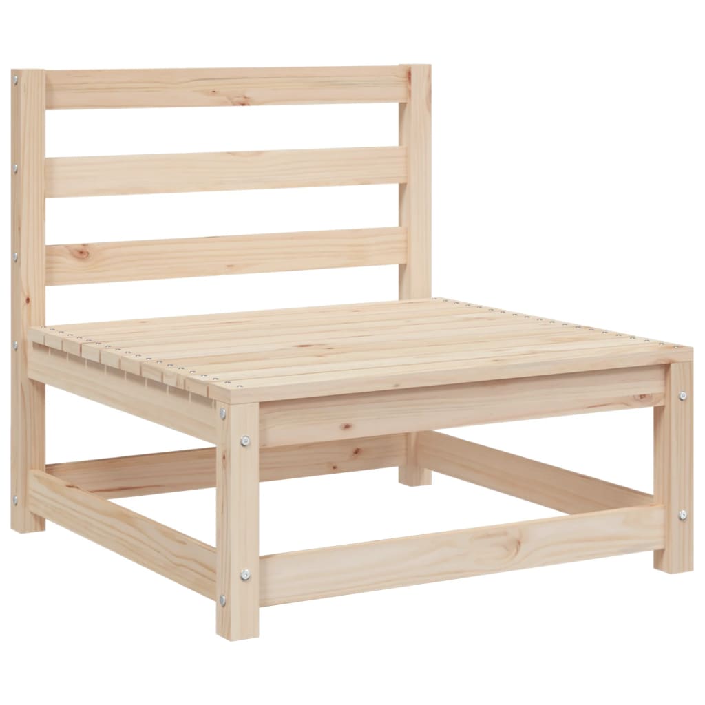 Set Divani da Giardino 3 pz in Legno Massello di Pino | homemem39