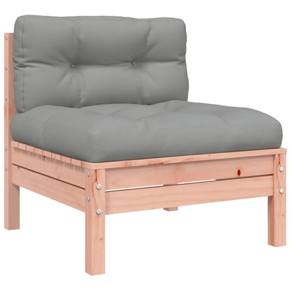 Set Divani Giardino 6 pz Cuscini Legno Massello Abete Douglas | homemem39