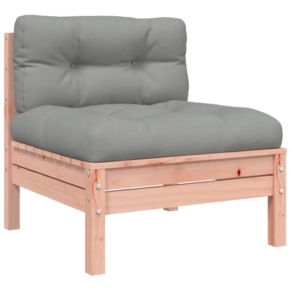 Set Divani Giardino 5 pz Cuscini Legno Massello Abete Douglas | homemem39