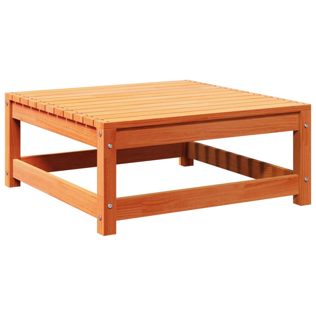 Set Divani Giardino 6pz con Cuscini Marrone Cera Massello Pino | homemem39