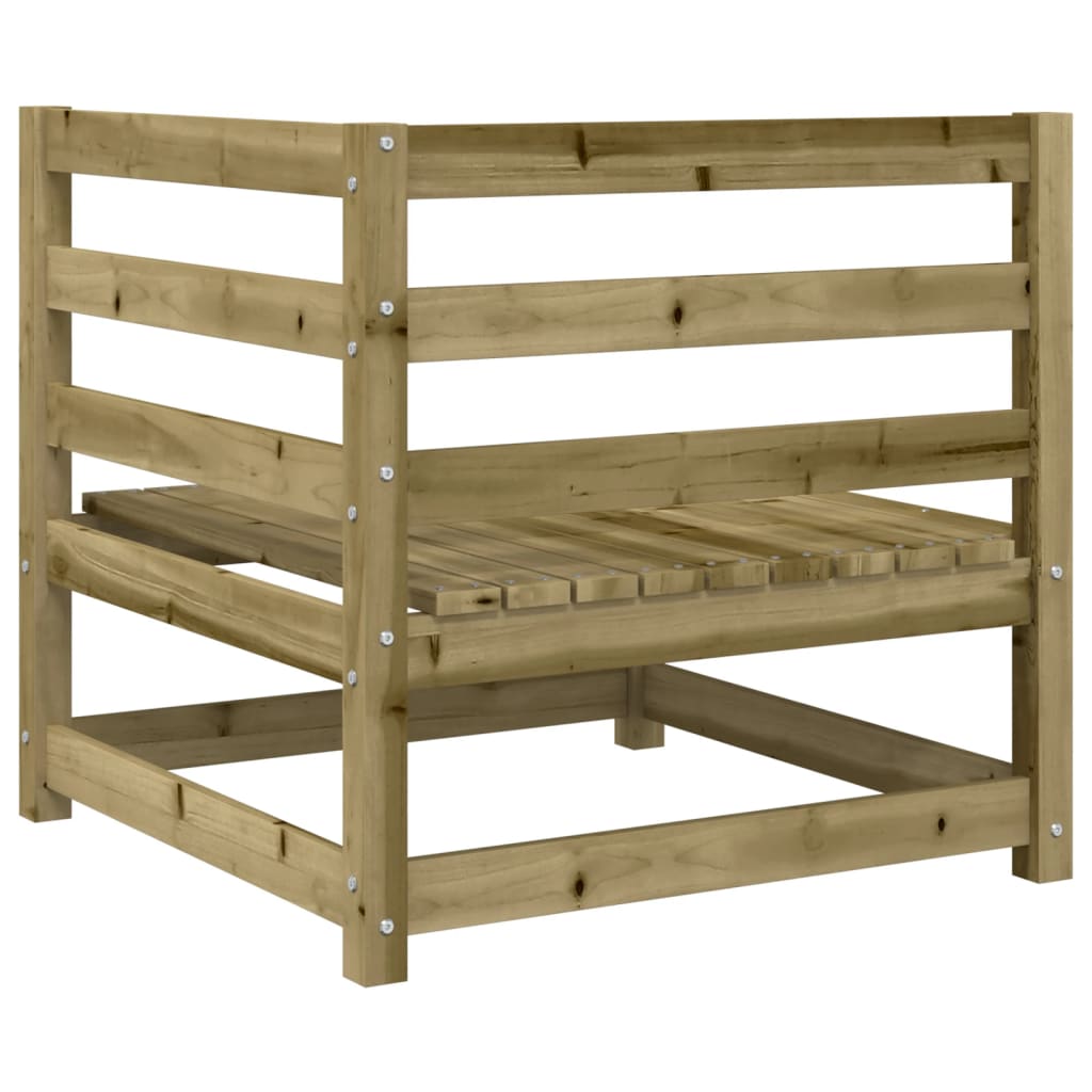 Set Divani da Giardino 11 pz in Legno Impregnato di Pino - homemem39