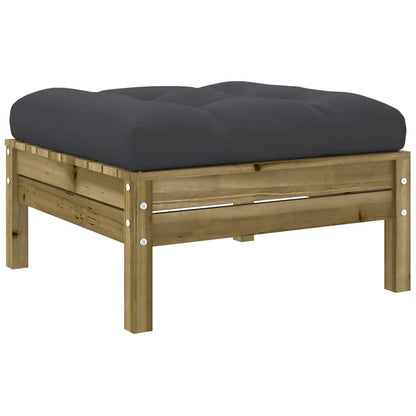 Set Divani da Giardino 8pz con Cuscini Legno Impregnato di Pino | homemem39
