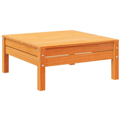 Set Divani Giardino 9 pz con Cuscini Marrone Cera Massello Pino | homemem39