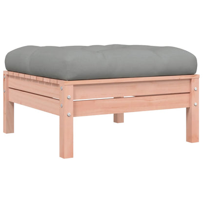Set Divani Giardino 9 pz Cuscini Legno Massello Abete Douglas | homemem39