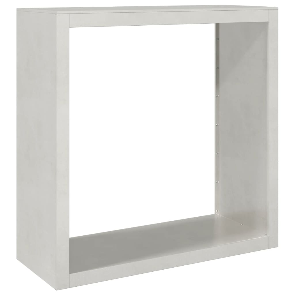 Rastrelliera per Legna da Ardere 100x40x100 cm in Acciaio Inox - homemem39