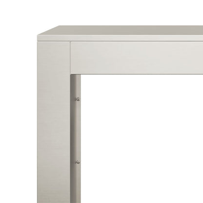 Rack per Legna da Ardere 100x40x100 cm in Acciaio Corten - homemem39