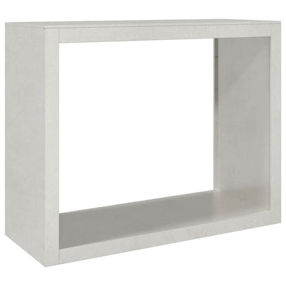 Rastrelliera per Legna da Ardere 100x40x80 cm in Acciaio Inox - homemem39