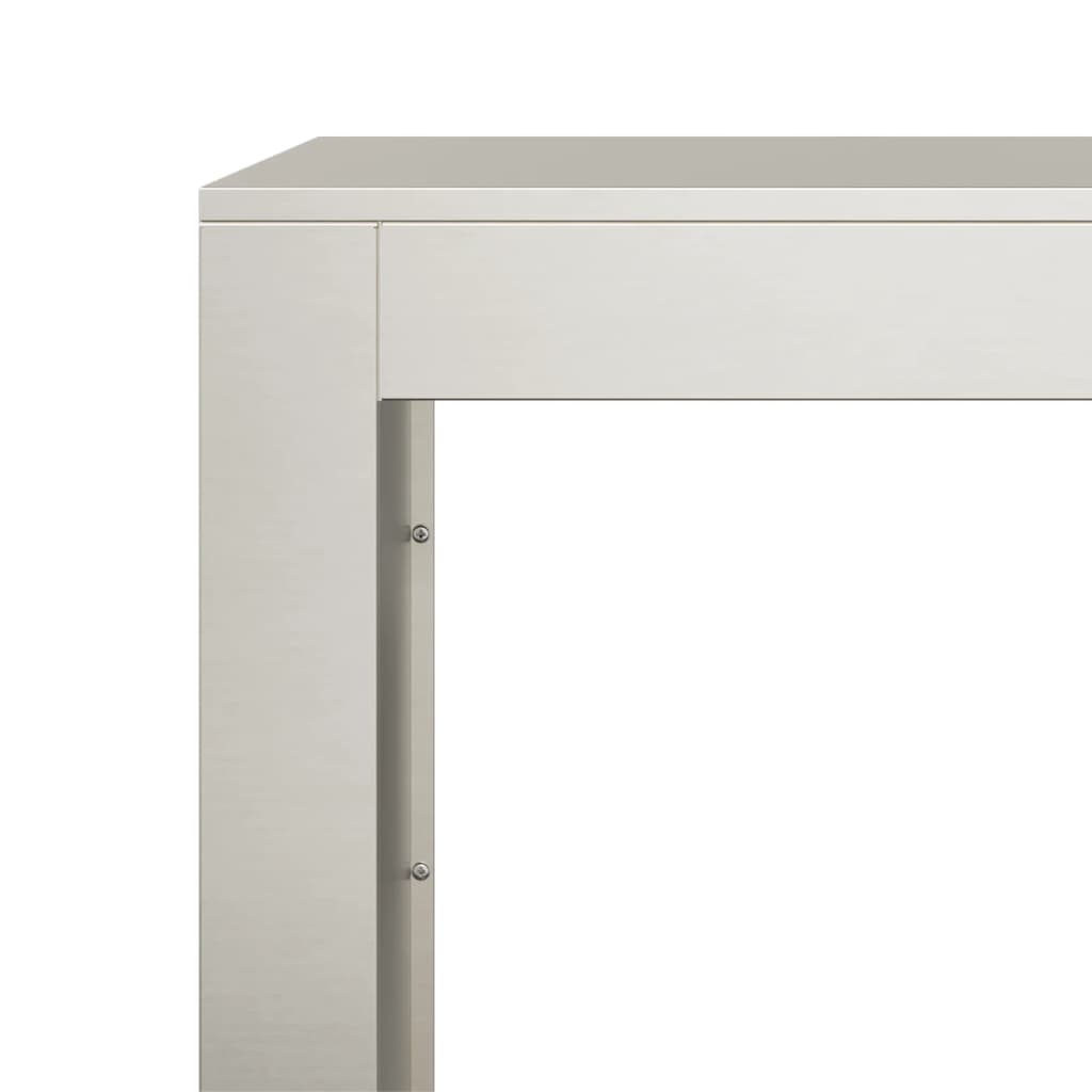 Rack per Legna da Ardere 100x40x60 cm in Acciaio Corten - homemem39