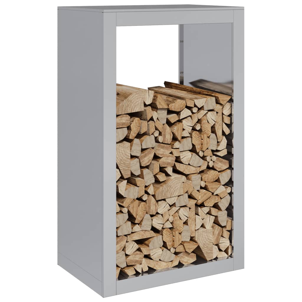 Rastrelliera per Legna 60x40x100 cm in Acciaio Zincato - homemem39