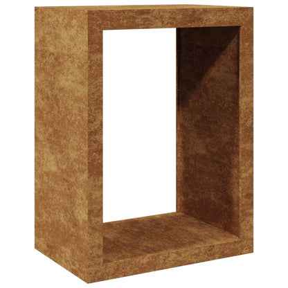 Portalegna 60x40x80 cm in Acciaio Corten - homemem39