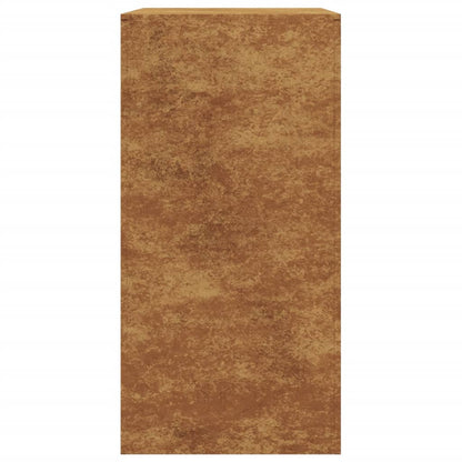 Portalegna 60x40x80 cm in Acciaio Corten - homemem39