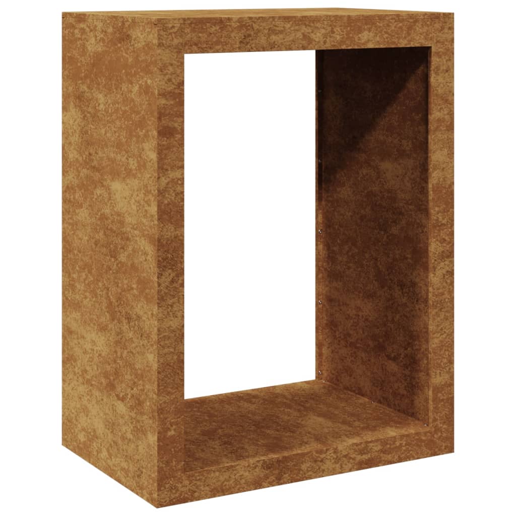 Portalegna 60x40x80 cm in Acciaio Corten - homemem39