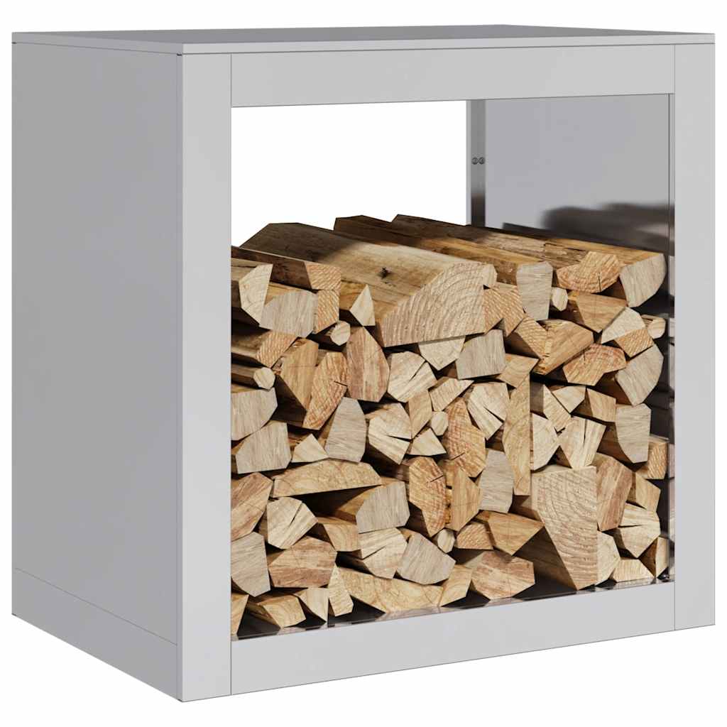 Rastrelliera per Legna 60x40x60 cm in Acciaio Zincato - homemem39