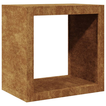 Portalegna 60x40x60 cm in Acciaio Corten - homemem39