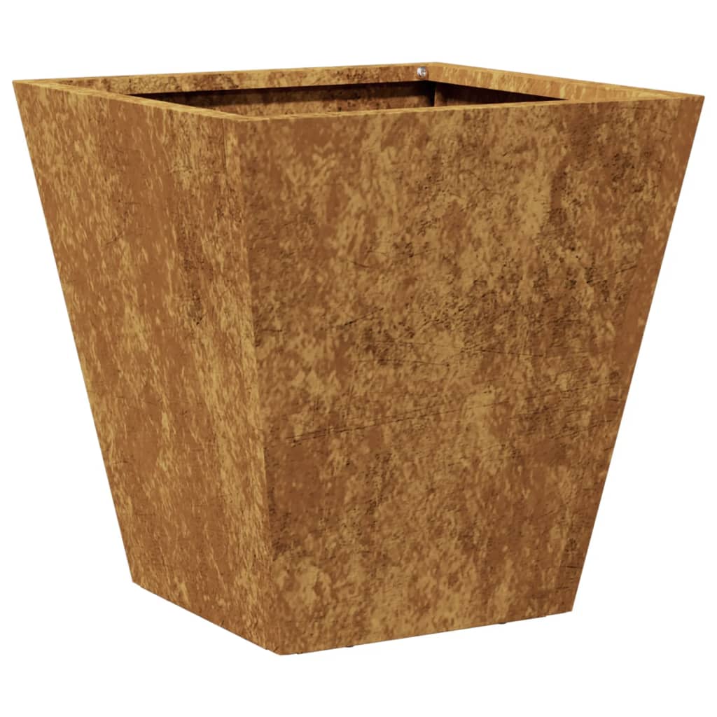 Fioriera da Giardino 30x30x30 cm in Acciaio Corten - homemem39