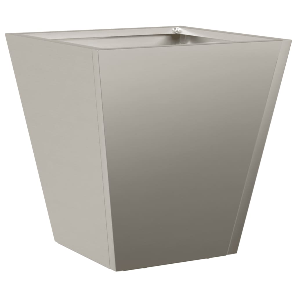 Fioriere da Giardino 2 pz 30x30x30 cm in Acciaio Corten
