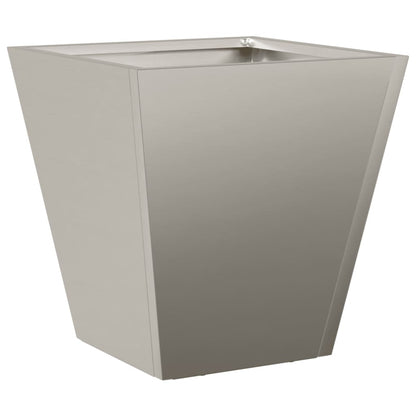 Fioriere da Giardino 2 pz 30x30x30 cm in Acciaio Corten