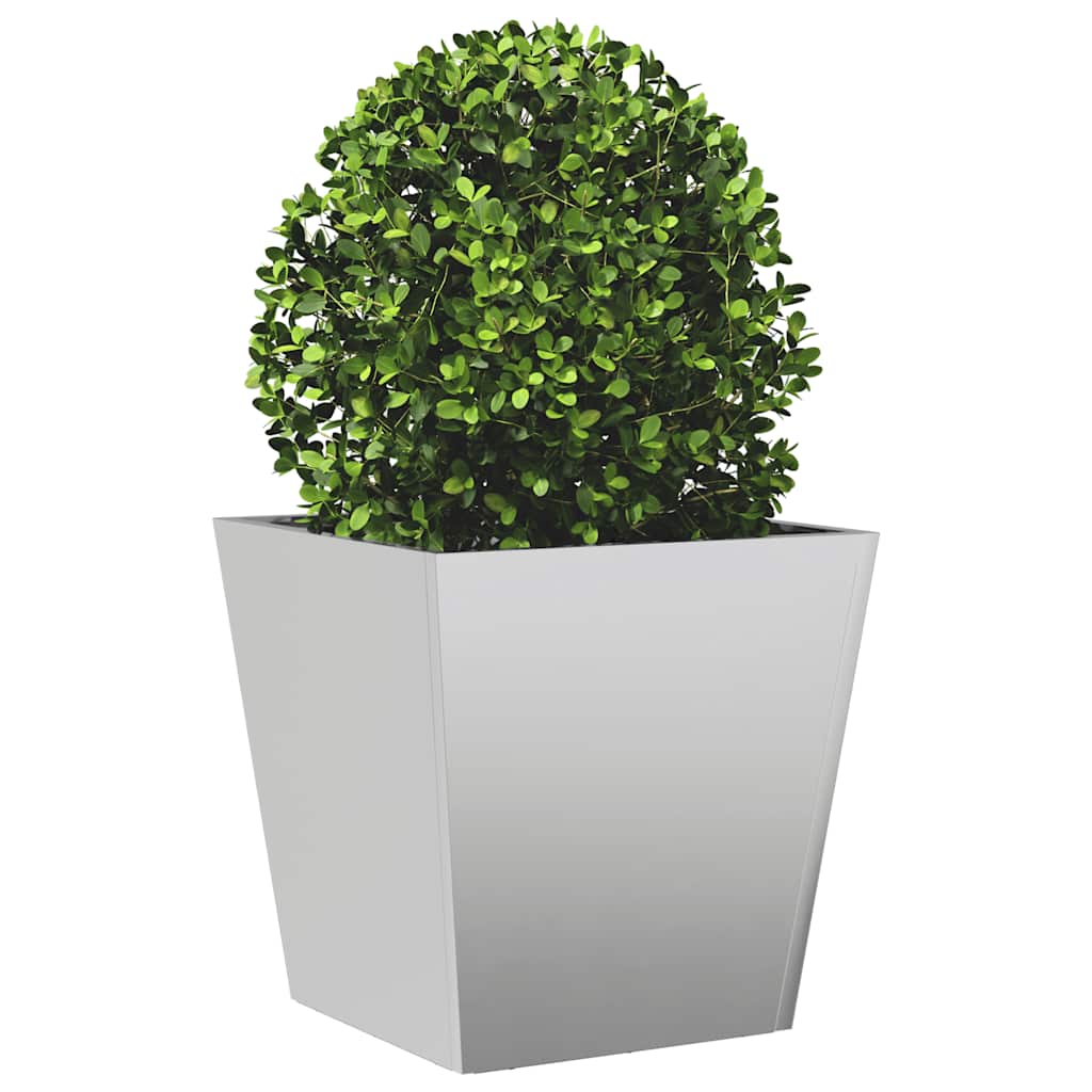 Fioriera da Giardino 40x40x40 cm in Acciaio Zincato - homemem39