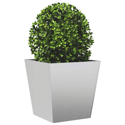 Fioriera da Giardino 40x40x40 cm in Acciaio Zincato - homemem39