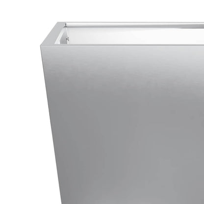 Fioriera da Giardino 40x40x40 cm in Acciaio Zincato - homemem39