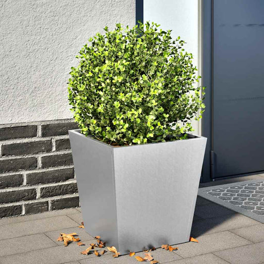Fioriera da Giardino 40x40x40 cm in Acciaio Zincato - homemem39