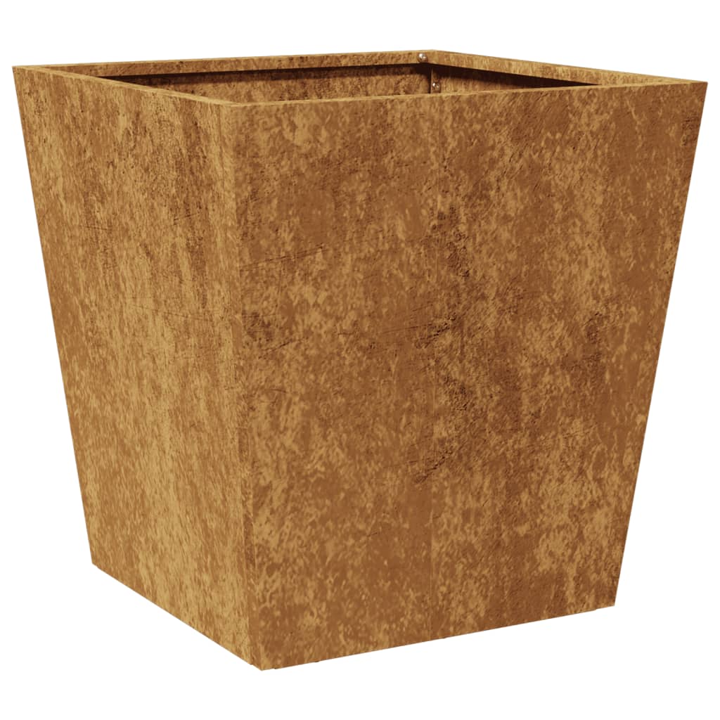 Fioriere da Giardino 2 pz 40x40x40 cm in Acciaio Corten - homemem39